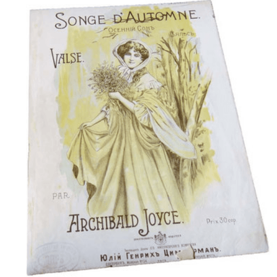 Autumn Dream - Archibald Joyce Piano Sheet Music - Piano.Solo