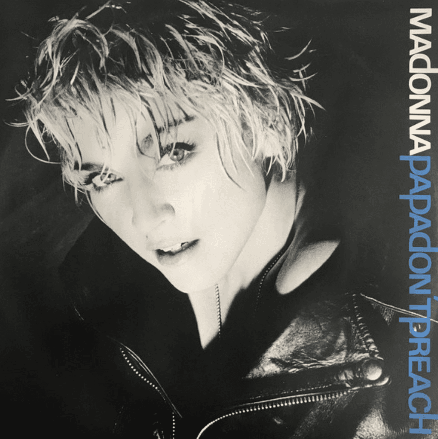 Papa Don't Preach - Madonna Piano Sheet Music with the Voice part - Piano&Vocal