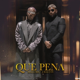 Sheet music, chords Maluma, J Balvin - Que Pena