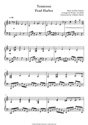 Sheet music, chords Hans Zimmer - Tennessee (Pearl Harbor Ost)