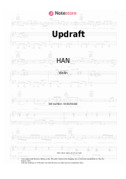 Sheet music, chords HAN - Updraft