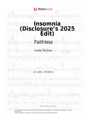 undefined Faithless, Disclosure - Insomnia (Disclosure’s 2025 Edit)