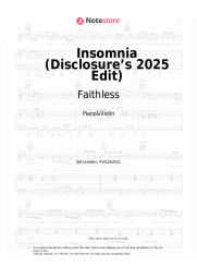 undefined Faithless, Disclosure - Insomnia (Disclosure’s 2025 Edit)