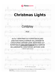 undefined Coldplay - Christmas Lights