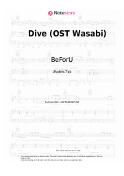 undefined BeForU - Dive (OST Wasabi)