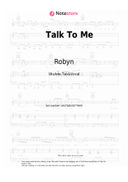 undefined Robyn - Talk To Me