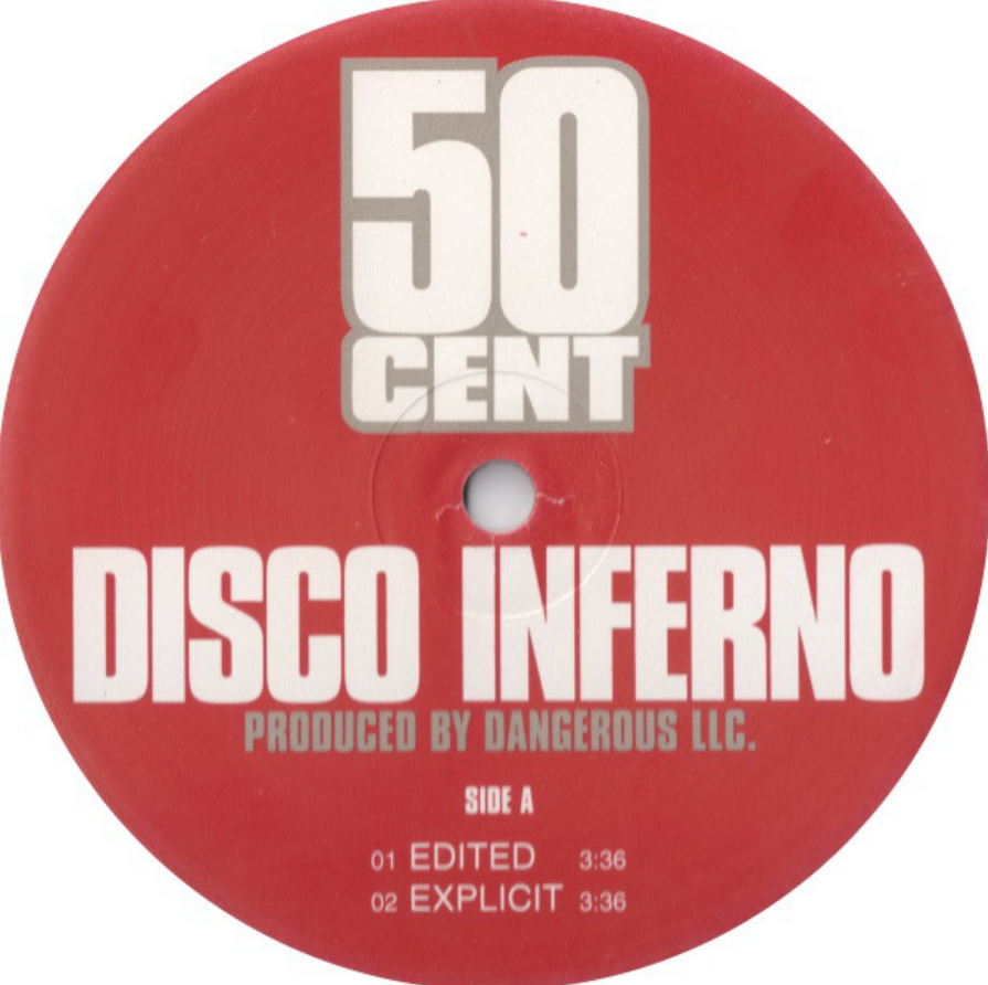 50 Cent - Disco Inferno piano sheet music