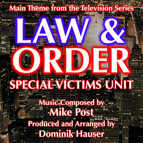 Mike Post - Law and Order Theme Songs piano sheet music