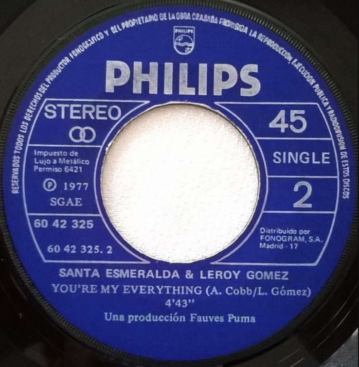 Santa Esmeralda - You're My Everything piano sheet music