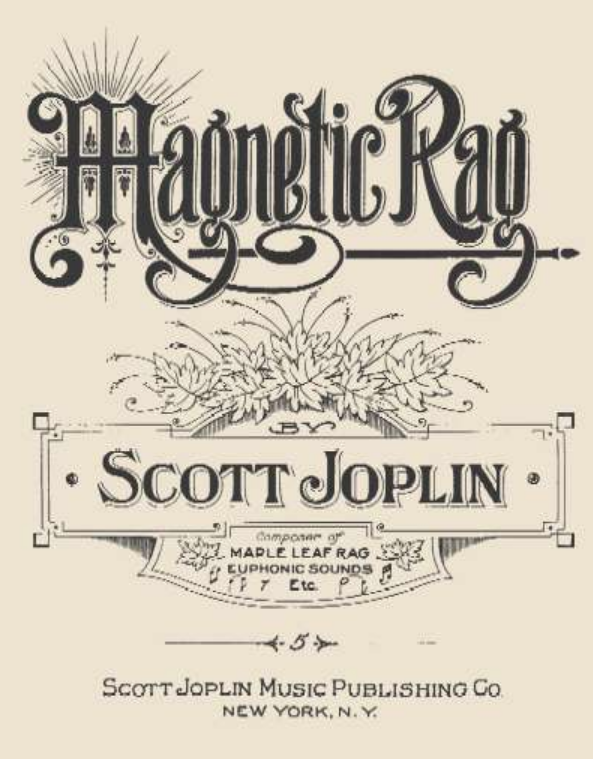 Scott Joplin - Magnetic Rag piano sheet music
