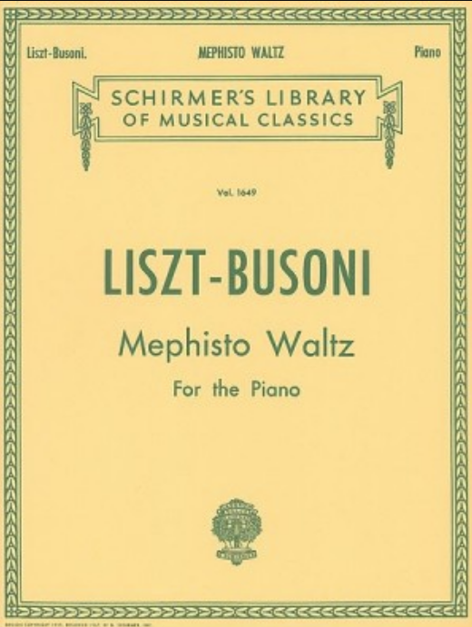 Franz Liszt  - Mephisto Waltz No. 1 piano sheet music