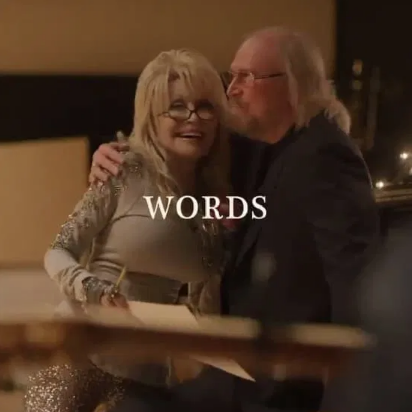 Barry Gibb, Dolly Parton - Words piano sheet music