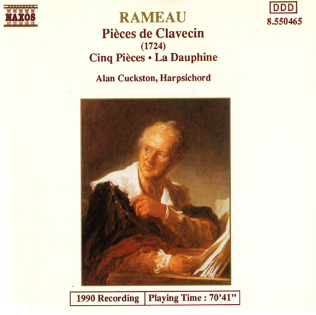 Jean-Philippe Rameau - La Dauphine, RCT 12 piano sheet music