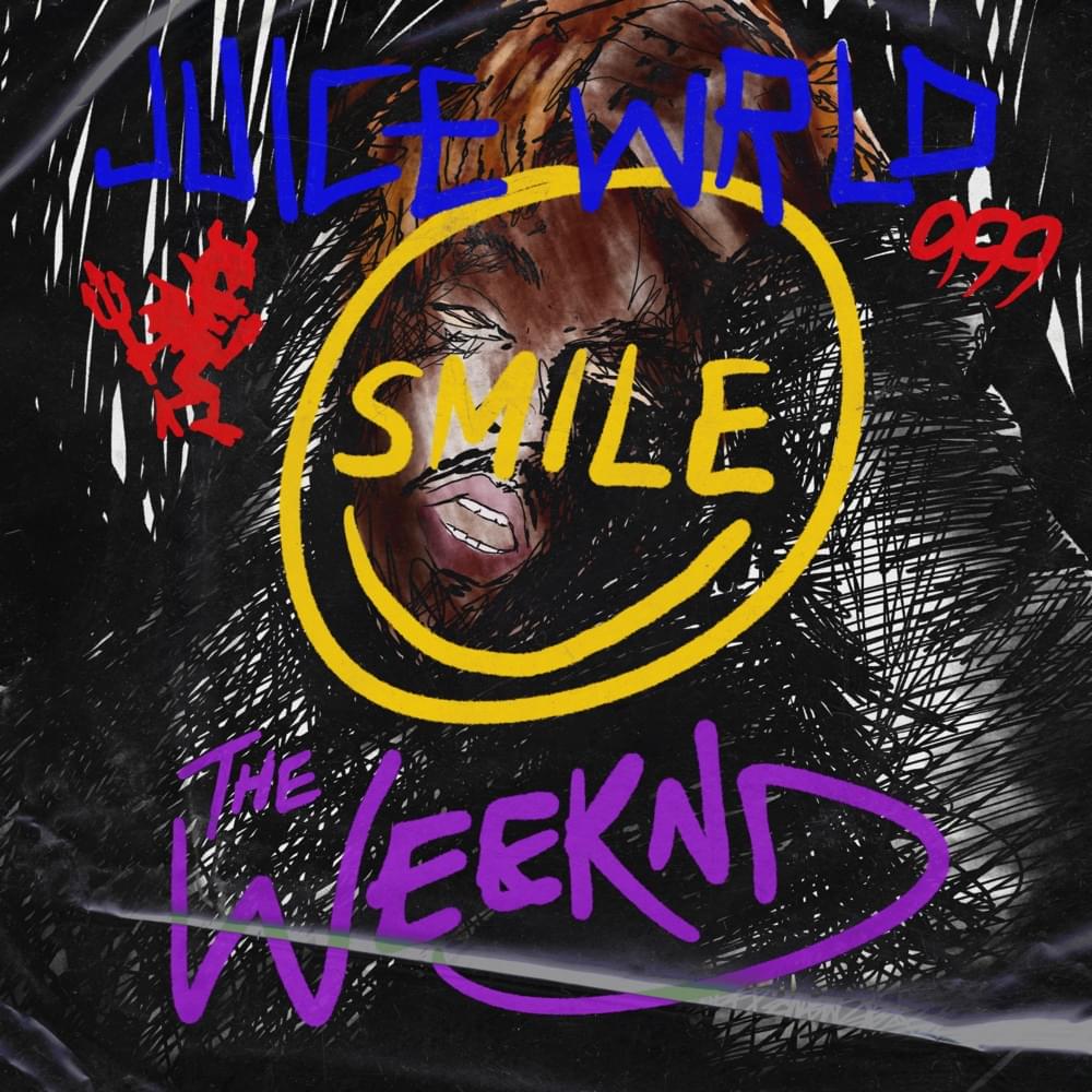 Juice WRLD, The Weeknd - Smile piano sheet music