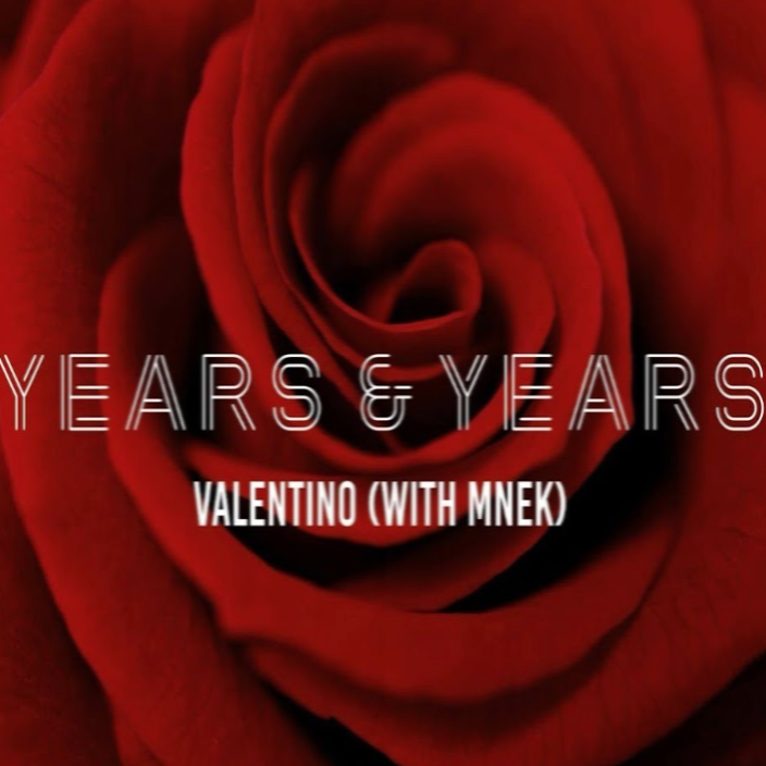 Years & Years, MNEK - Valentino piano sheet music