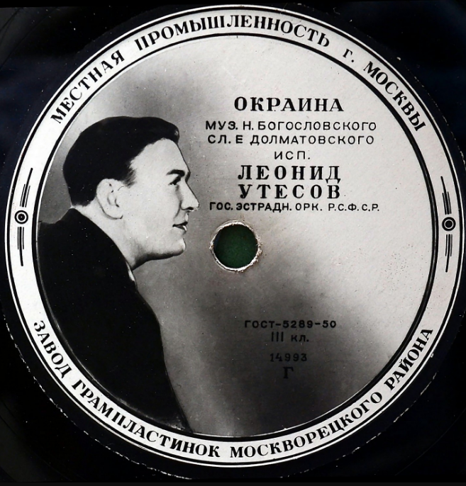 Leonid Utyosov, Nikita Bogoslovsky - Окраина piano sheet music