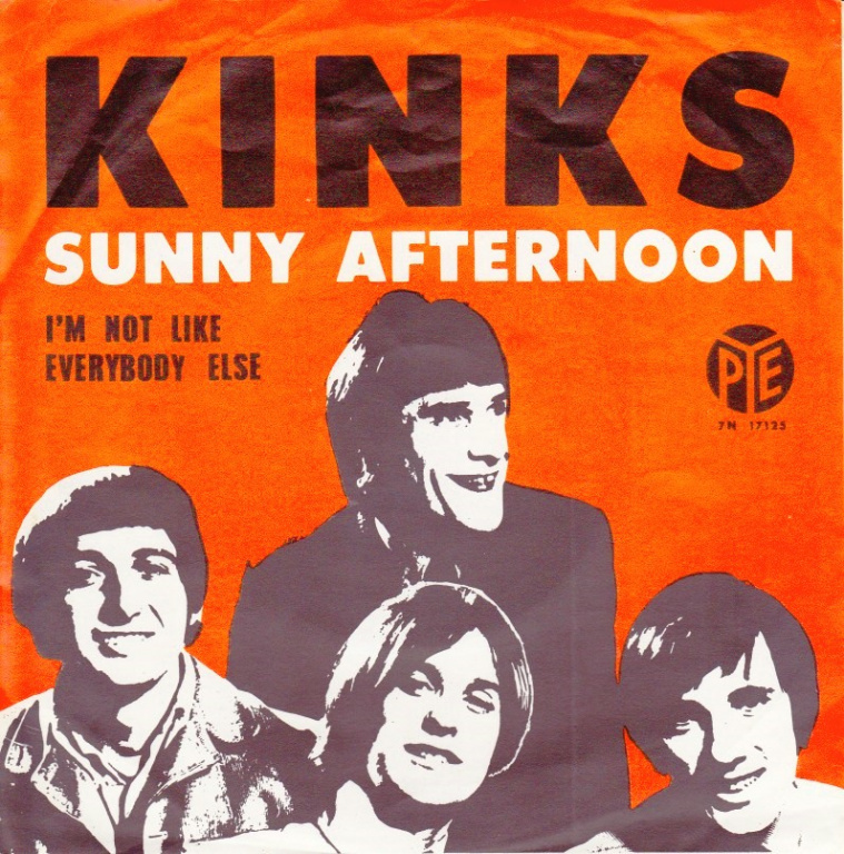 The Kinks - Sunny Afternoon piano sheet music