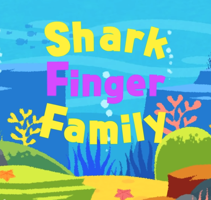 Pinkfong - Shark Finger Family piano sheet music