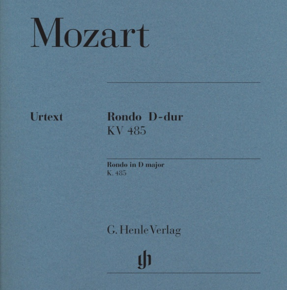 Wolfgang Amadeus Mozart - Rondo in D major, K. 485 piano sheet music