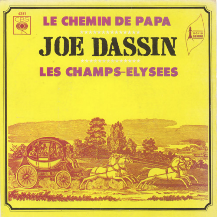 Joe Dassin - Le chemin de papa piano sheet music