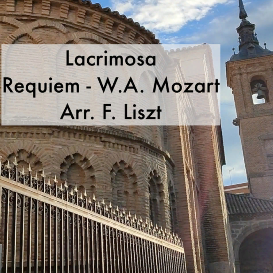 Franz Liszt Lacrimosa aus Mozart's Requiem sheet music for piano