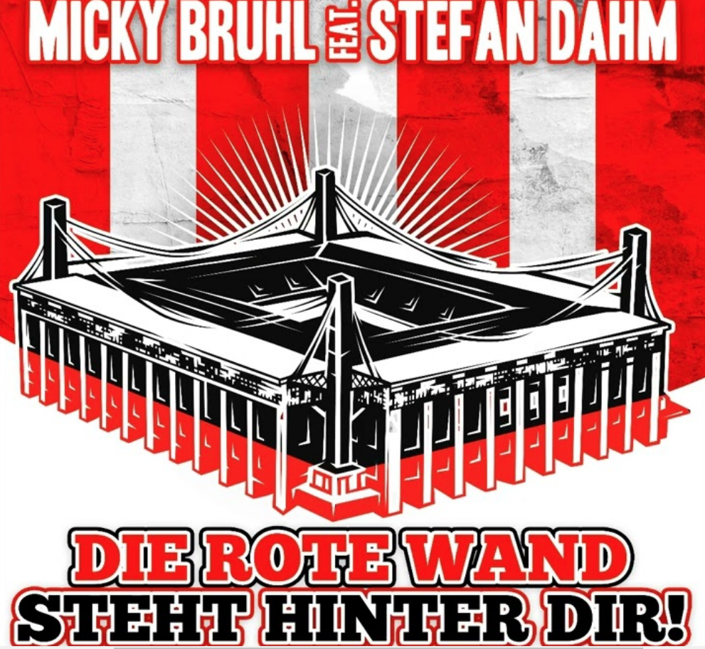 Egal Was Auch Passiert Die Rote Wand Steht Hinter Dir Micky Bruhl, Stefan Dahm - Die rote Wand steht hinter dir! sheet music
