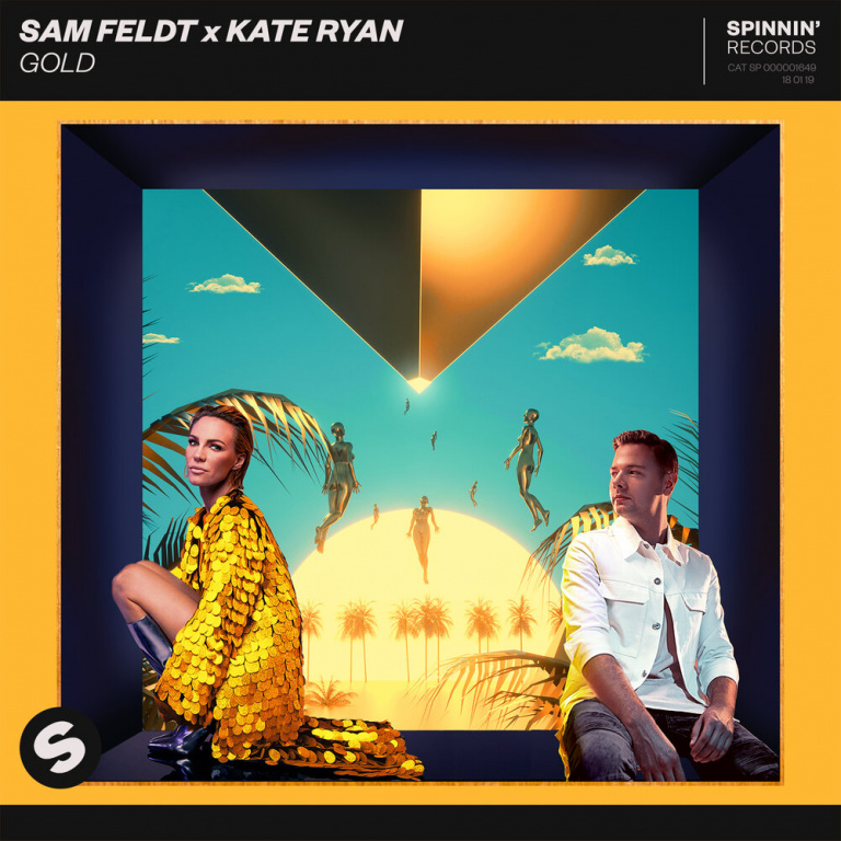 Sam Feldt, Kate Ryan - Gold piano sheet music
