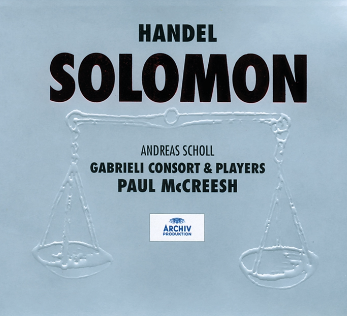 Handel Solomon HWV 67 Act 1 Your harps and cymbals sheet