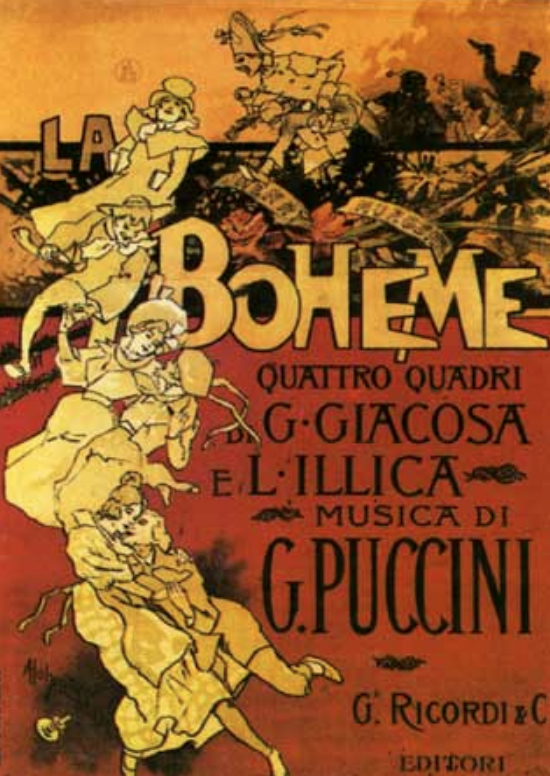 Giacomo Puccini - La Boheme: Quando me'n vo piano sheet music