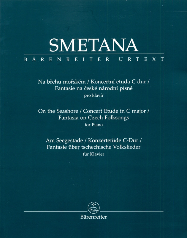 Bedřich Smetana - Na břehu mořském piano sheet music