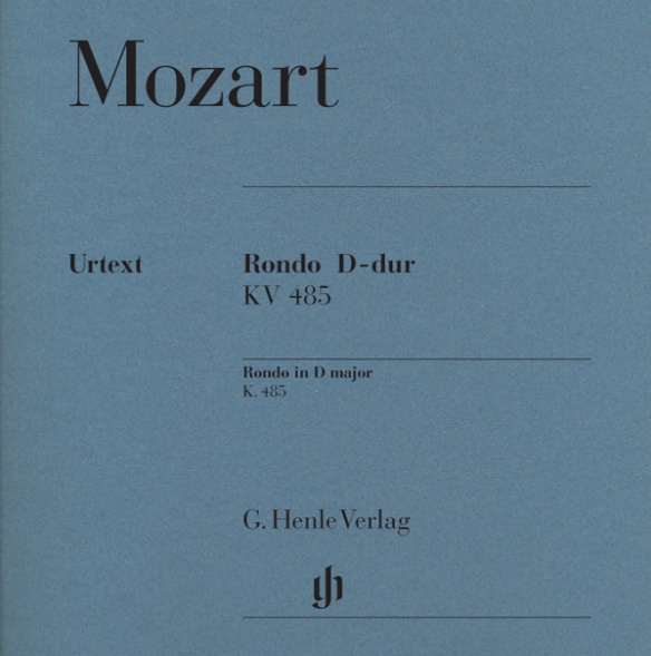 Wolfgang Amadeus Mozart Rondo in D major, K. 485 sheet music for