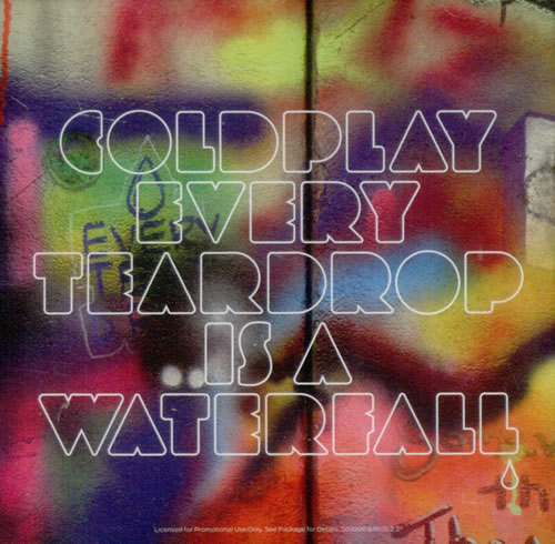 Coldplay - Every Teardrop Is a Waterfall piano sheet music