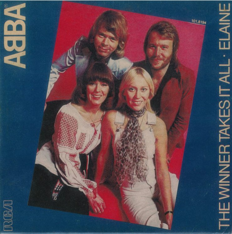 ABBA - The Winner Takes It All piano sheet music