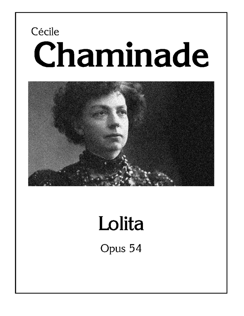 Cecile Chaminade - Lolita, Op. 54: Caprice espagno chords