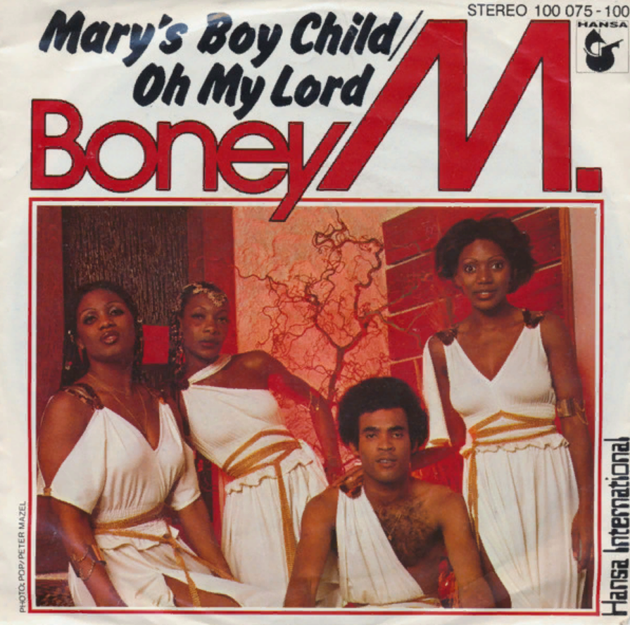 Boney M - Mary's Boy Child sheet music for piano with letters download ...