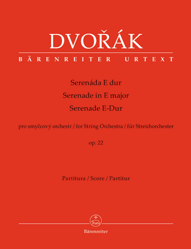 Antonin Dvorak Serenade for Strings Op. 22 II. Minuet chords, guitar