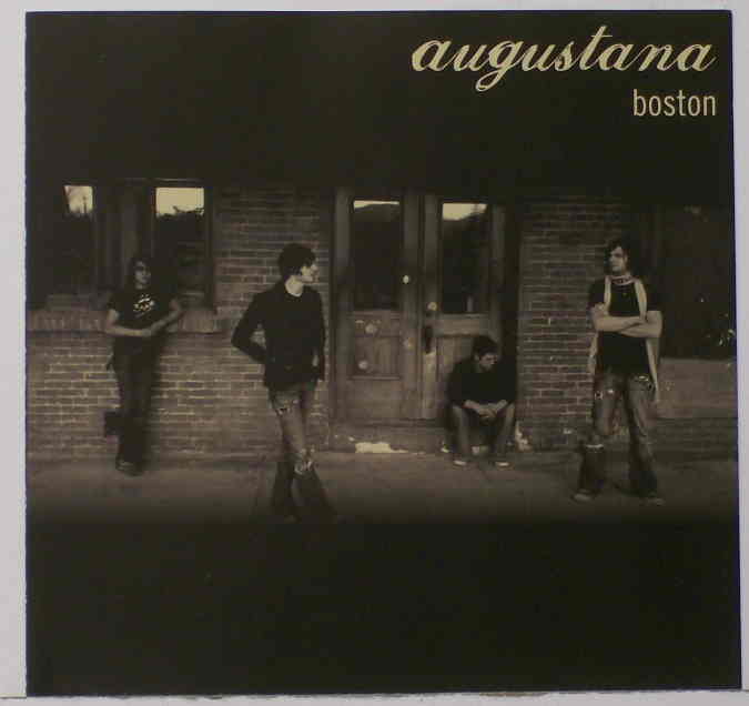 Augustana - Boston piano sheet music