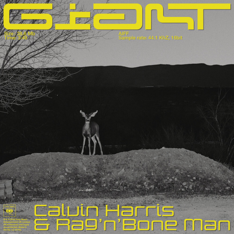 Calvin Harris, Rag'n'Bone Man - Giant piano sheet music