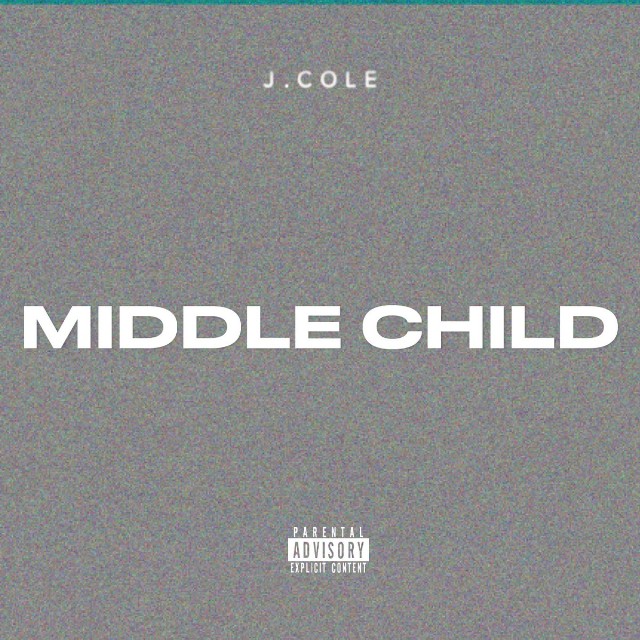 J. Cole - Middle child piano sheet music