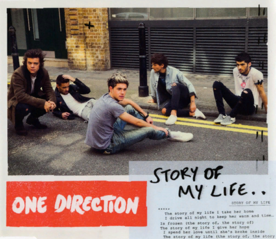 One Direction - Story Of My Life piano sheet music