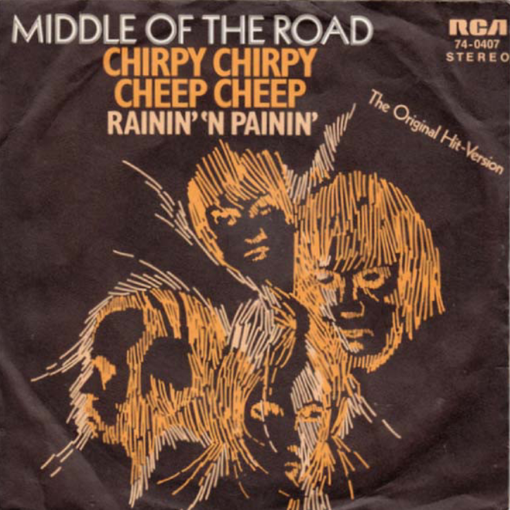 Middle Of The Road - Chirpy Chirpy Cheep Cheep piano sheet music