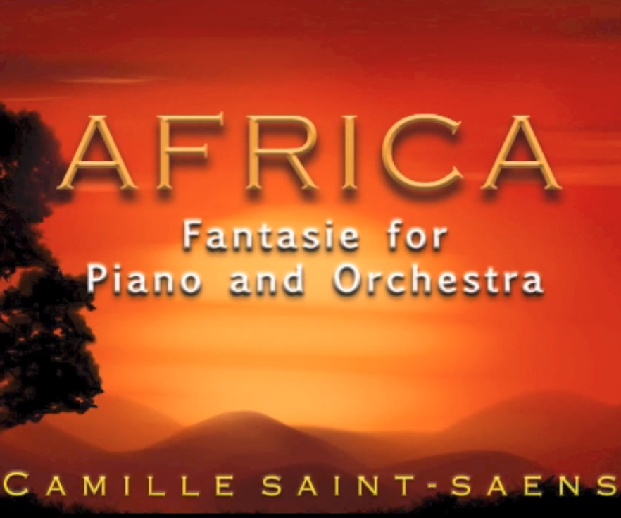 Camille Saint-Saens - Africa, Op.89, Fantasie for Piano and Orchestra piano sheet music