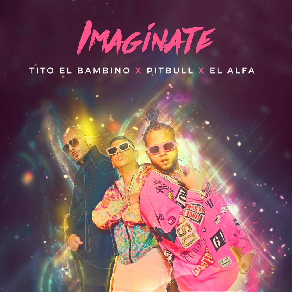Tito El Bambino, Pitbull, El Alfa - Imaginate piano sheet music