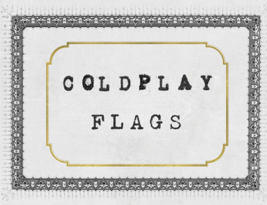 Coldplay - Flags piano sheet music