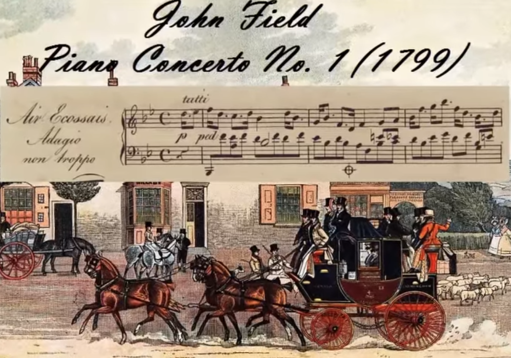 John Field - Piano Concerto No. 1: Part 1. Allegro piano sheet music