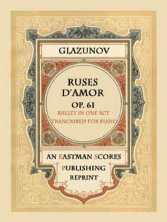 Alexander Glazunov - Les Ruses d'amour, Op. 61: No.3 Sarabanda piano sheet music