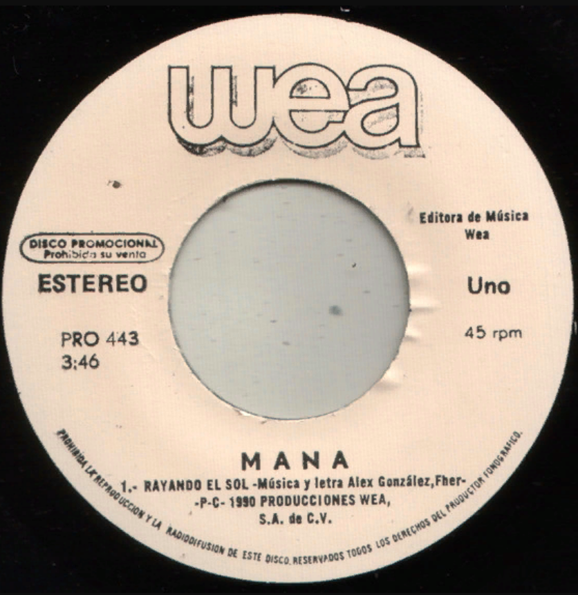 Maná - Rayando El Sol sheet music for piano download | Guitar.Tab.Easy