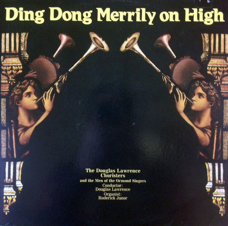 Folk song - Ding Dong Merrily on High piano sheet music