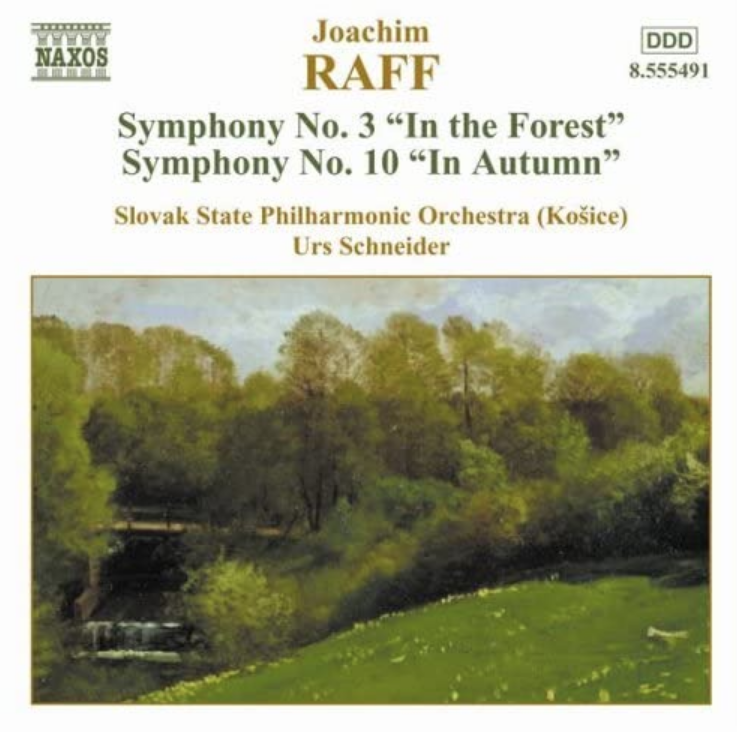 Joachim Raff - Symphony No. 3 in F major, Op. 153 ‘Im Walde’, Part II. Dreaming: Largo piano sheet music