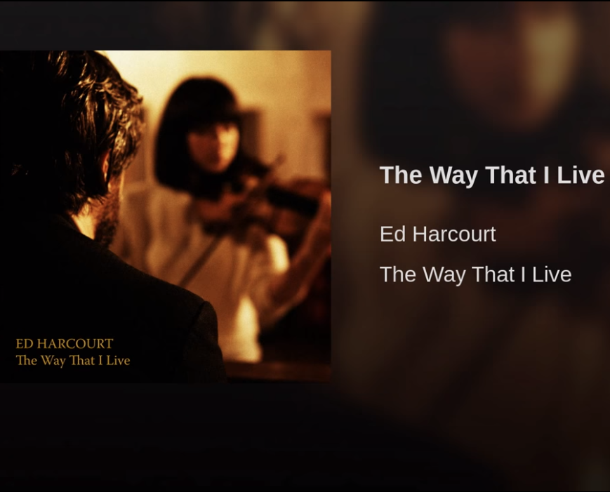 Ed Harcourt - The Way That I Live piano sheet music